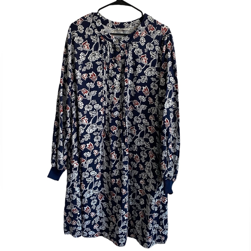 LC WAIKIKI- PRINTED LONG SLEEVES MIDI DRESS- Preowned excellent condition. M147